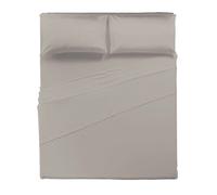 HAPPIDEA COMPLETO LETTO MATRIMONIALE SABBIA 100% COTONE