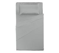 HAPPIDEA COMPLETO LETTO PIAZZA 1/2 PERLA 100% COTONE