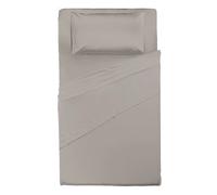 HAPPIDEA COMPLETO LETTO PIAZZA 1/2 SABBIA 100% COTONE