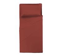 HAPPIDEA COMPLETO LETTO SINGOLO ARGILLA BRUCIATA 100% COTONE