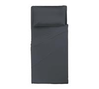 HAPPIDEA COMPLETO LETTO SINGOLO GRAFITE 100% COTONE