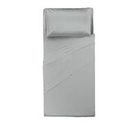 HAPPIDEA COMPLETO LETTO SINGOLO PERLA 100% COTONE