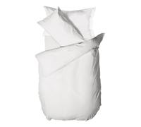 HAPPIDEA PARURE COPRIPIUMINO PIAZZA 1/2 BIANCO 100% COTONE