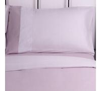 Happidea - Set copripiumino con federe 100% flanella di cotone caldo invernale, reversibile doppio colore, Prodotto in italia, Piazza e Mezza 205x200 +45 cm, Federa 50x80, Rosa
