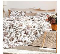 Happidea Trapunta 300gr Collezione Autunno-Inverno 2023/24 100% Cotone Made in Italy (Matrimoniale 260x260, Roffel Naturale)