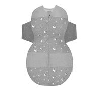 Happiest Baby Sacco Nanna SNOO Sack - Cotone 100% Biologico - Favorisce un Corretto Sviluppo Delle Anche (Pianeti Grafite, Large)