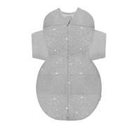 Happiest Baby Sacco Nanna SNOO Sack - Cotone 100% Biologico - Favorisce un Corretto Sviluppo Delle Anche (Stelle Grafite, Large)