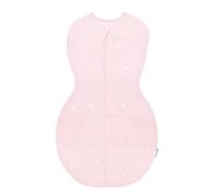 Happiest Baby Sleepea Fasciatura Rapida - Cotone 100% Biologico - Favorisce un Corretto Sviluppo Delle Anche (Stelle Rosa, Large)