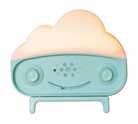 Happiest Baby SNOObie Smart White Noise Machine - Macchina sonora portatile per bambini con luce notturna, 12 suoni lenitivi per l'allenamento del sonno, color foglia di tè