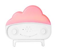 Happiest Baby SNOObie Smart White Noise Machine - Macchina sonora portatile per bambini con luce notturna, 12 suoni lenitivi per l'allenamento del sonno, bianco