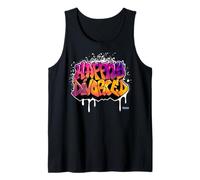Happily Divorced Graffiti Street Graphic Divertente Divorzio Party Canotta