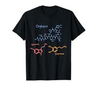 Happiness Chemicals Dopamina Ossitocina Serotonina Maglietta