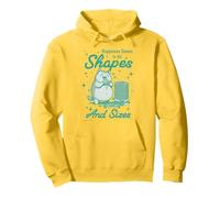 Happiness Comes in all Shapes And Sizes Funny Meme Cat Felpa con Cappuccio