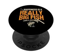 Happiness Is A Really Big Fish (And A Witness) PopSockets PopGrip Adesivo