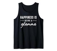 Happiness Is Being A Glamma For Cute Grandma Mothers Day Canotta