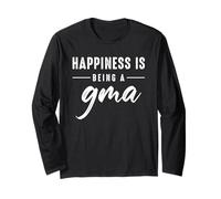Happiness Is Being A Gma For Cute Grandma Mothers Day Maglia a Manica