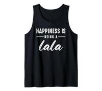 Happiness Is Being A Lala For Cute Grandma Mothers Day Canotta