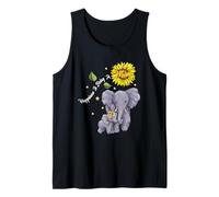 Happiness Is Being A Mom Elephant Lover Mother's Day Canotta