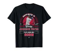 Happiness is Watching Jurickson Profar Atlanta Baseball Maglietta
