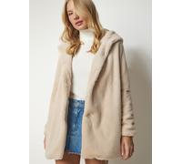 Happiness İstanbul Cappotto di mezza stagione beige Donna Happiness İstanbul S beige