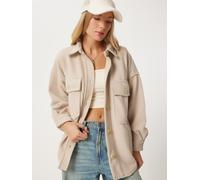 Happiness İstanbul Giacca di mezza stagione beige Donna Happiness İstanbul M beige