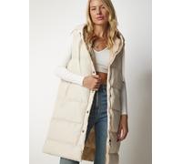 Happiness İstanbul Gilet crema Donna Happiness İstanbul XL crema