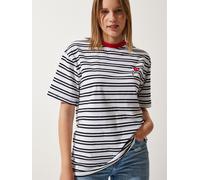 Happiness İstanbul Maglietta rosso / nero / bianco Donna Happiness İstanbul L rosso / nero / bianco