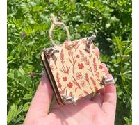 Happinit Mini pressa per fiori, kit di stampa per piccoli fiori, mini kit di conservazione delle piante per amanti dell'arte e dell'artigianato (argento)
