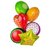 Happium 6 pezzi Palloncini Set Palloncini con frutta estiva Candy Land Decorazione per feste Palloncini con frutta di compleanno Decorazione per feste di compleanno - 18 pollici