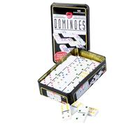Happium Classic Double 9 da 55 pezzi - Gioco del domino retrò per bambini e adulti, attività per la demenza, gioco da pub, bambini dai 6 anni in su, formato da viaggio