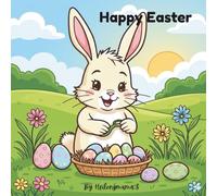 Happle Easter Coloring Book: Bold and Easy Designs for Adults, Teens, and Kids: Simple, Cute Easter and Spring Illustrations (Bold & Easy)