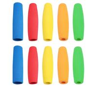 HAPPOW 10 tubi per impugnatura in gommapiuma, ispessimento del manico in schiuma EVA, 5 diverse misure, antiscivolo e sollievo dalla pressione, per spazzolini da denti, posate/attrezzi, strumenti per