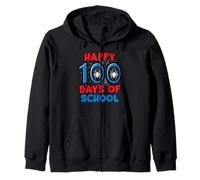 Happy 100 Days of School Spider 100th Day Boy Bambini Uomini Donne Felpa con Cappuccio