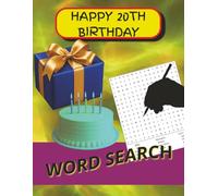 HAPPY 20TH BIRTHDAY WORD SEARCH
