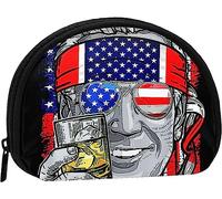 Happy 4th Of Easter Confused July Portamonete Portafoglio Donna e ragazza Cute Fashion Bag Change Pouch Portachiavi Borsa da donna regalo