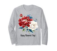Happy 4th of July Maglietta da donna Happy Memorial Day! Rosso W Maglia a Manica
