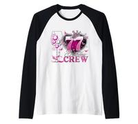 Happy 77th Birthday Crew Pink Wine 77 Years Old Queen Maglia con Maniche Raglan