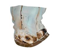 Happy And Cute Dogs Bathtub Bubbles Rustic Funny Uomo Donna Sciarpa A Mezza Faccia Protezione UV Ghetta Elegante Fascia per Capelli per Escursionismo Bambini Pesca