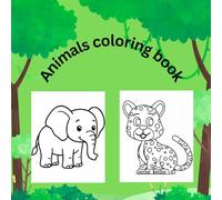 Happy Animal coloring book