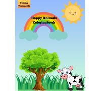 Happy Animals Coloring Book