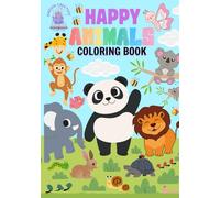 HAPPY ANIMALS: Coloring Book