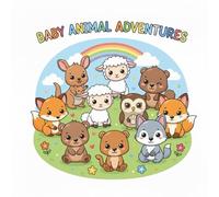 Happy Animals Coloring Book for Kids: Fun and Easy Coloring Pages for Kids Ages 2-6