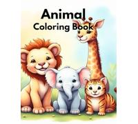 Happy Animals Coloring Book: Let’s Go on a Coloring Safari!