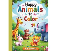 Happy Animals to Color
