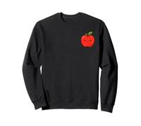 Happy Apple Small Print Felpa