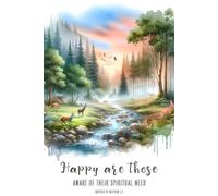 Happy Are Those Aware Of Their Spiritual Need: JW Notebook Inspired by Jehovah’s Witnesses Year Text 2026 for Meetings, Conventions and Assemblies | 6x9 Pioneer Gift Idea Journal