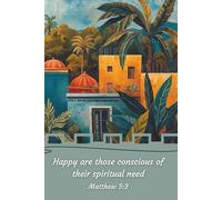 Happy Are Those Conscious of Their Spiritual Need - JW Pioneer Gift Notebook | Encouraging New World Translation Scripture Journal: 2026 Jehovah's Witness Theme Scripture 120 Blank Page Notebook