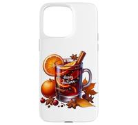 Happy Autumn Tea Graphic For Women And Kids Cute Fall Custodia per iPhone 15 Pro Max