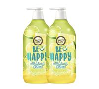 Happy Bath Be Happy With Lime & Citrus 900 ml X 2EA Gel Doccia Fresh Body Wash