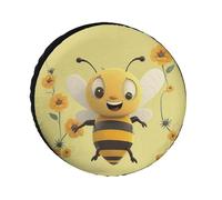 Happy Bee - Coperture per pneumatici impermeabili anti UV, 61 cm, per asse singolo, per camper, camion, SUV, rimorchi, universali, per tutte le stagioni